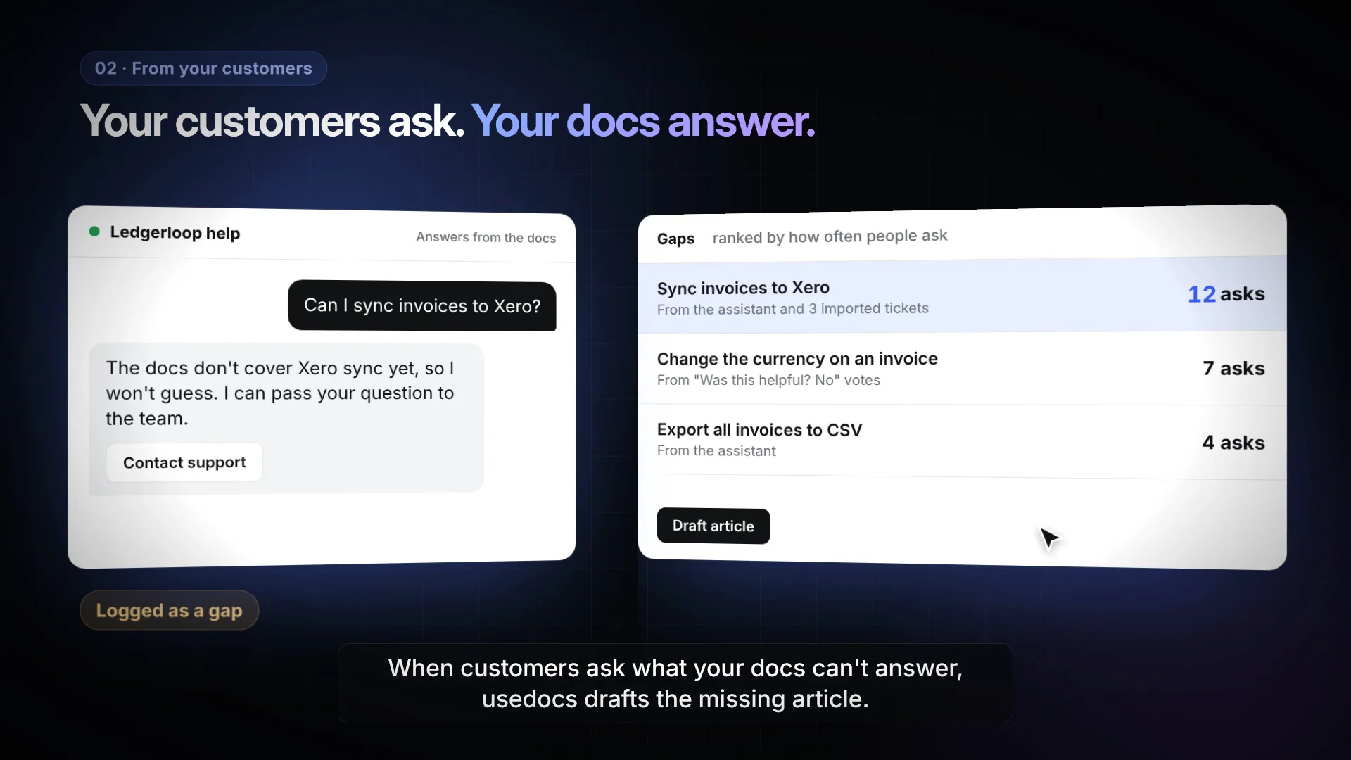 Docs that keep up with your code image 1
