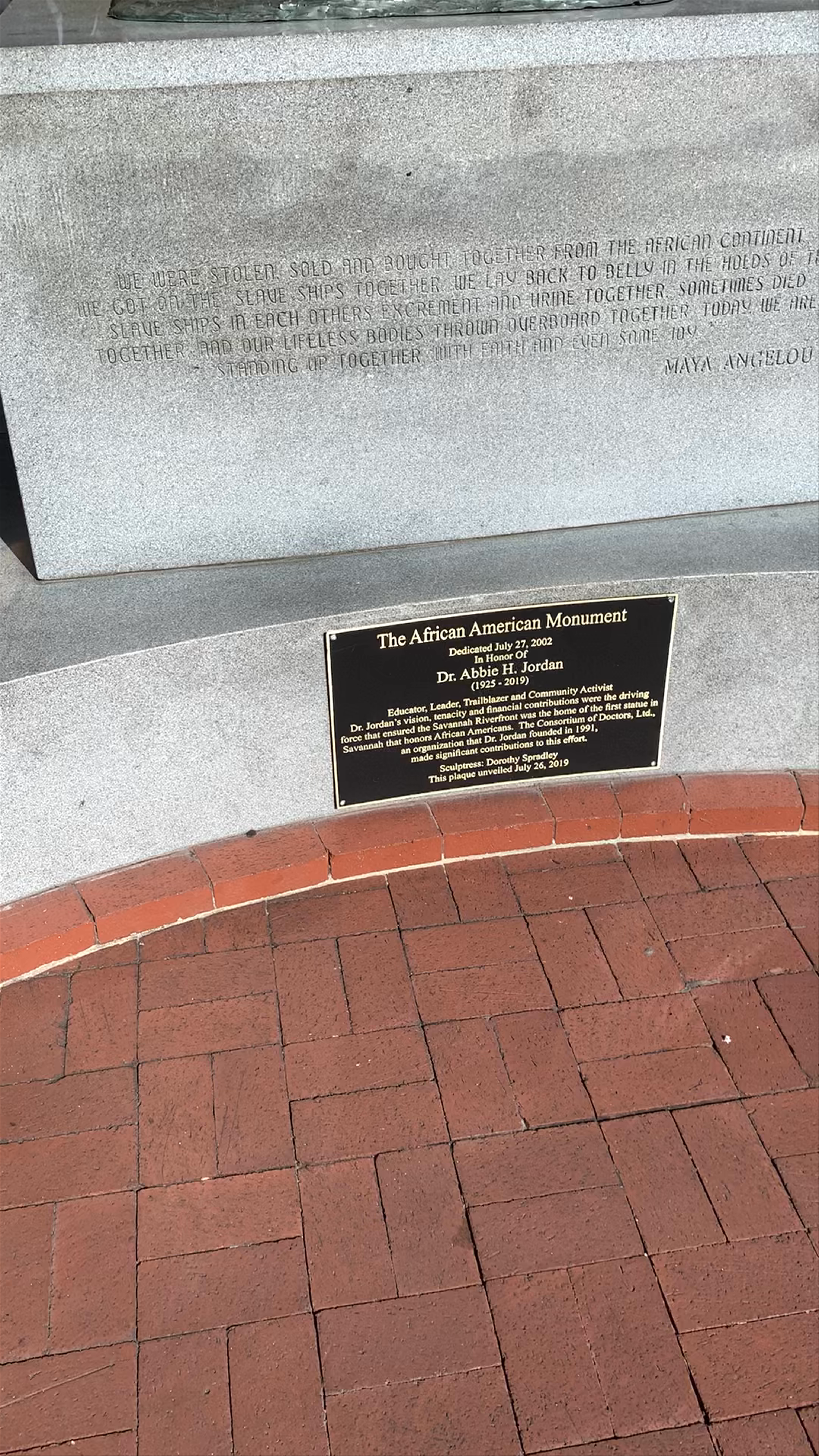 The Statues and Monuments of River Street 