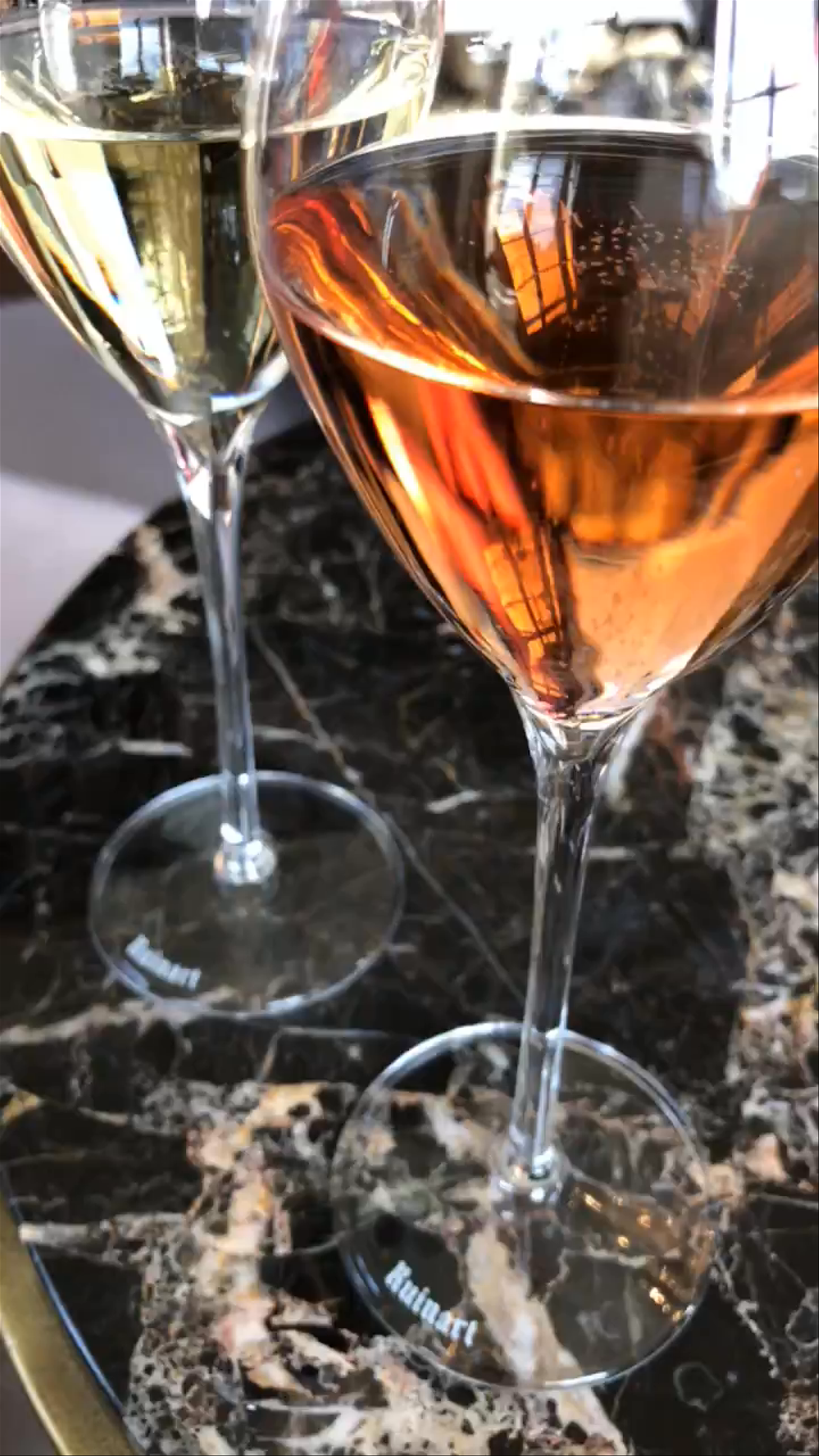 Chanpagne tasting at Ruinart