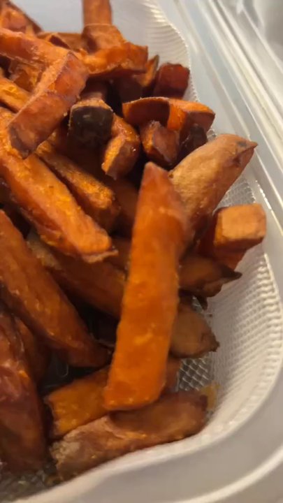 Papas and Wings - avocado, bacon cheeseburger  and a side of sweet potato fries. Go get you some. - Chicken Wings Near Me - Galt, California