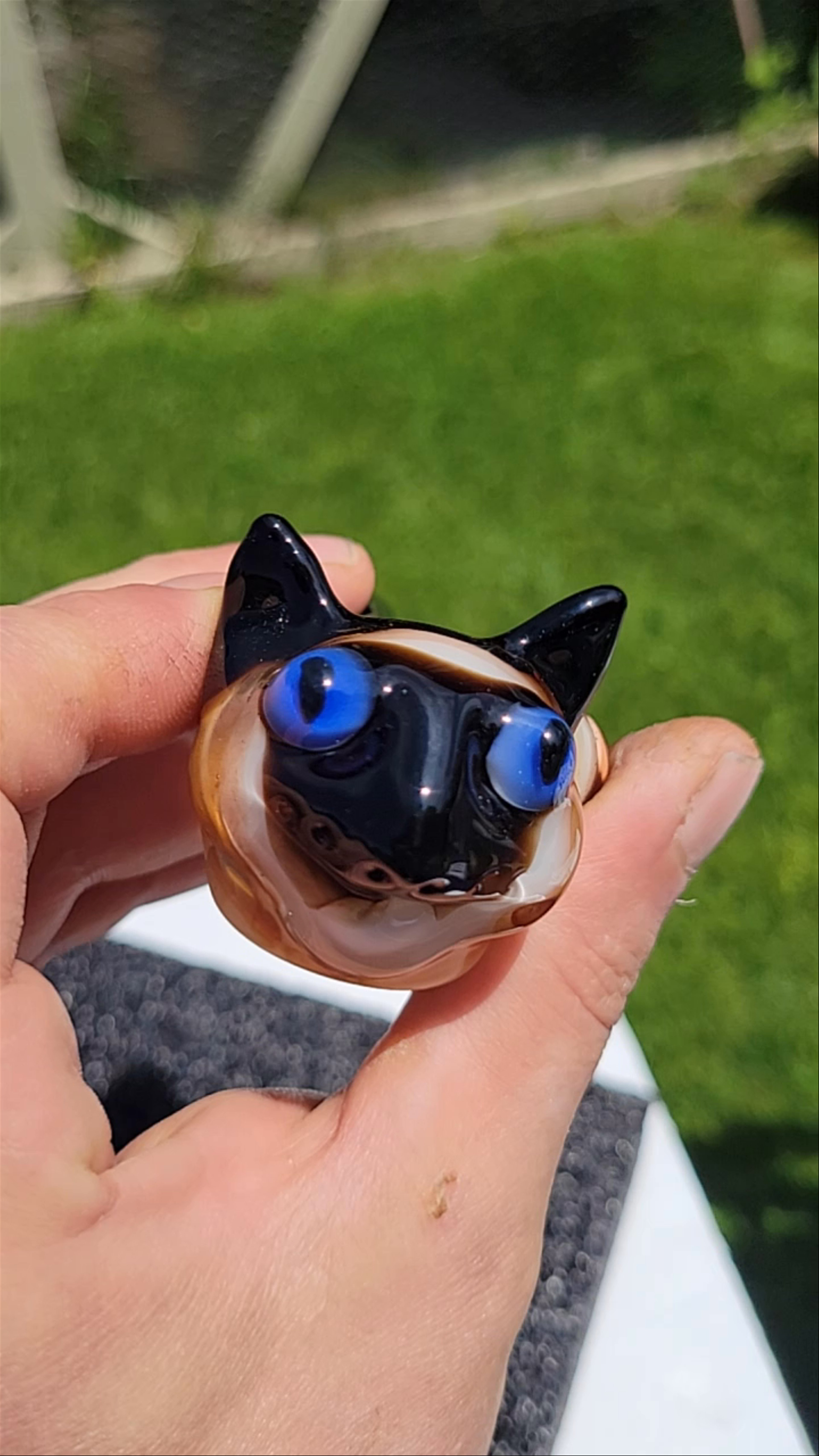 Preview pic of Siamese kitty pipe