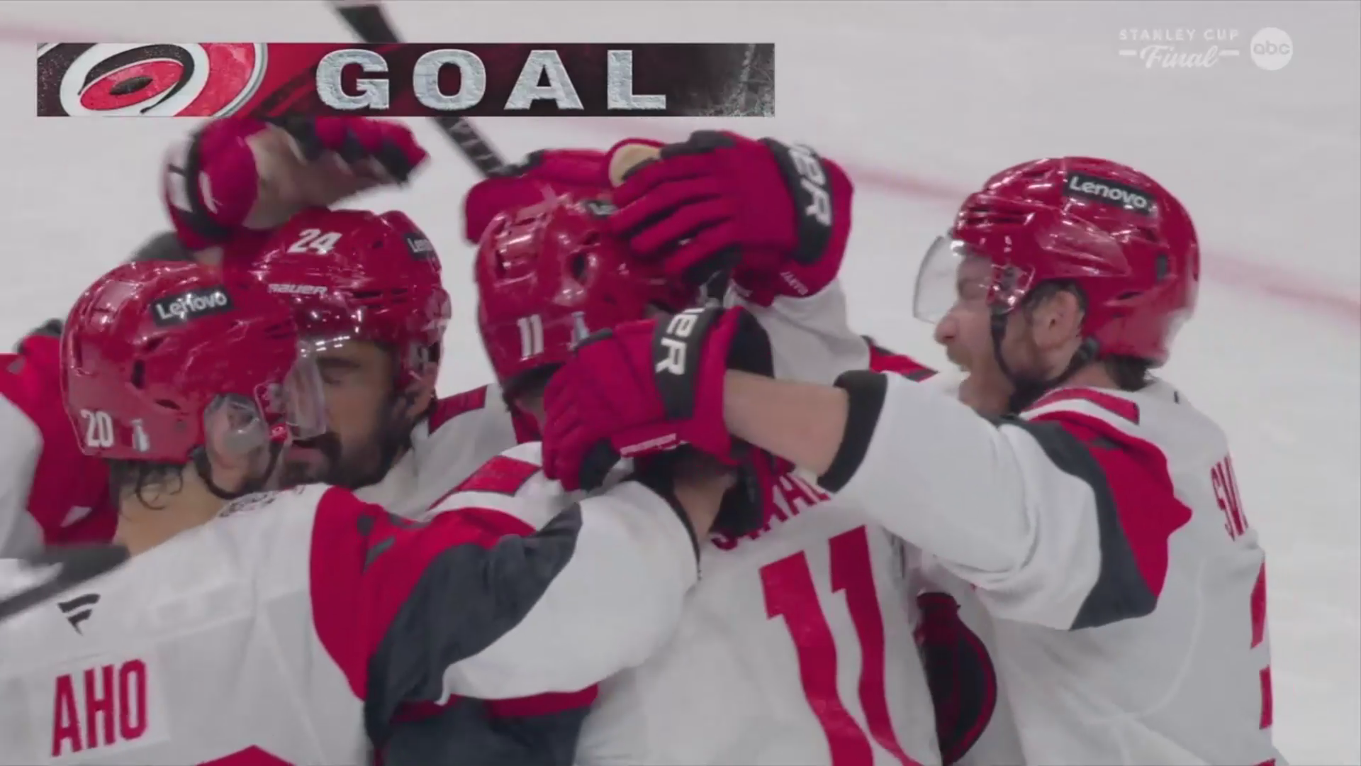 Staal's Acrobatic Backhand Lifts Hurricanes to Even Series at 2-2 · Jun. 9, 2026