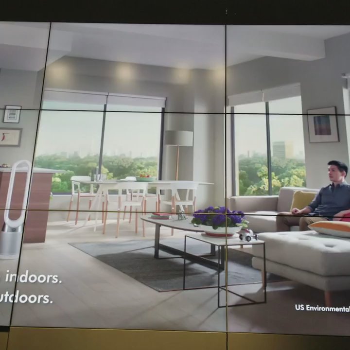 Dyson Store Tysons Corner - This Dyson's device shows how it takes away bad smells. - Appliances Near Me - Tysons Corner, Virginia