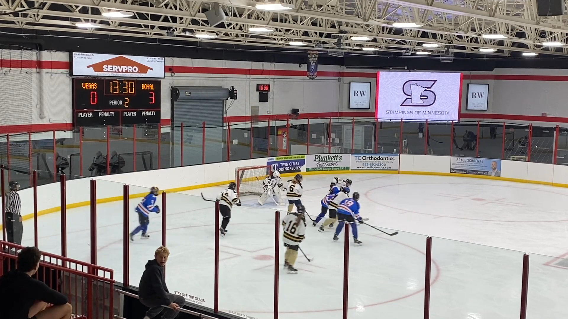 Emelin Downey's Saves: 2028 Goalie Highlights 16U Gold vs 19U Royal