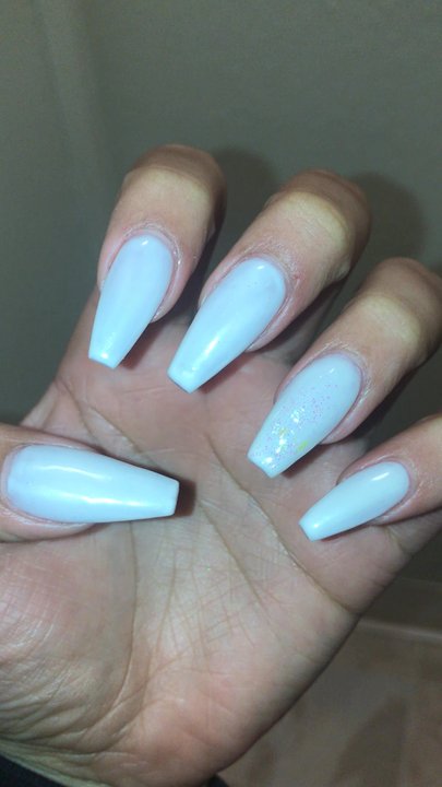 Nails By Liz M - The way Liz shaped my nails is just amazing. Now this is coffin shaped nails. I love it. Takes her time and perfects it! - Nail Technicians Near Me - Fullerton, California