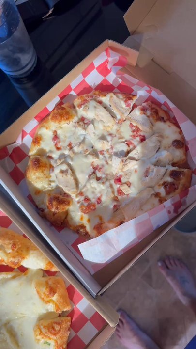 Napoli Stone-Fired Cuisine - Chicken bacon ranch pizza & cheese bread - Italian Near Me - Sequim, Washington
