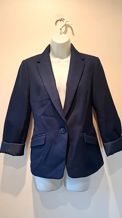 Primark Navy Suit Jacket Size 10