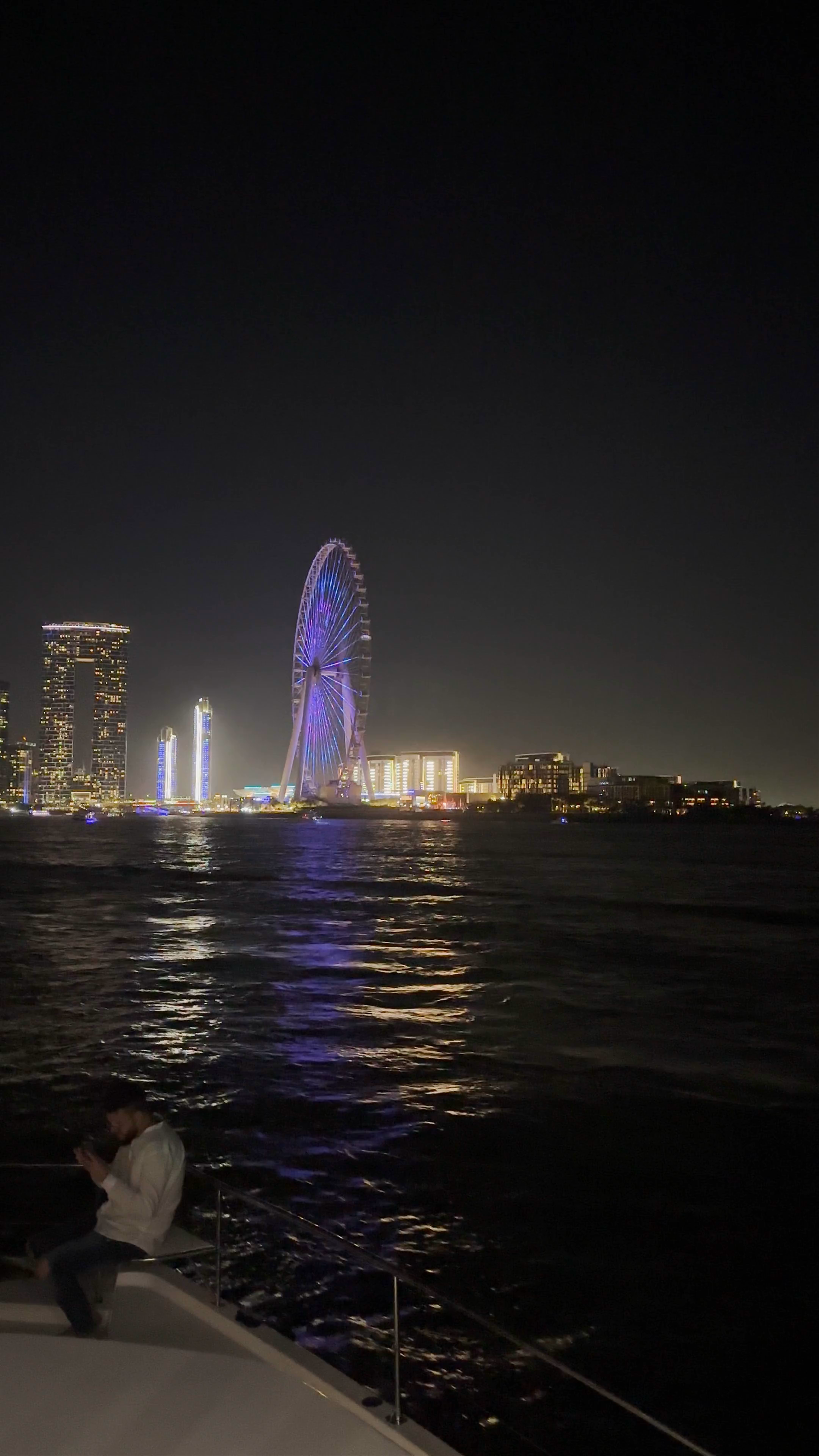 Nighttime Yacht Experience by Dubai Marina & Ain Dubai