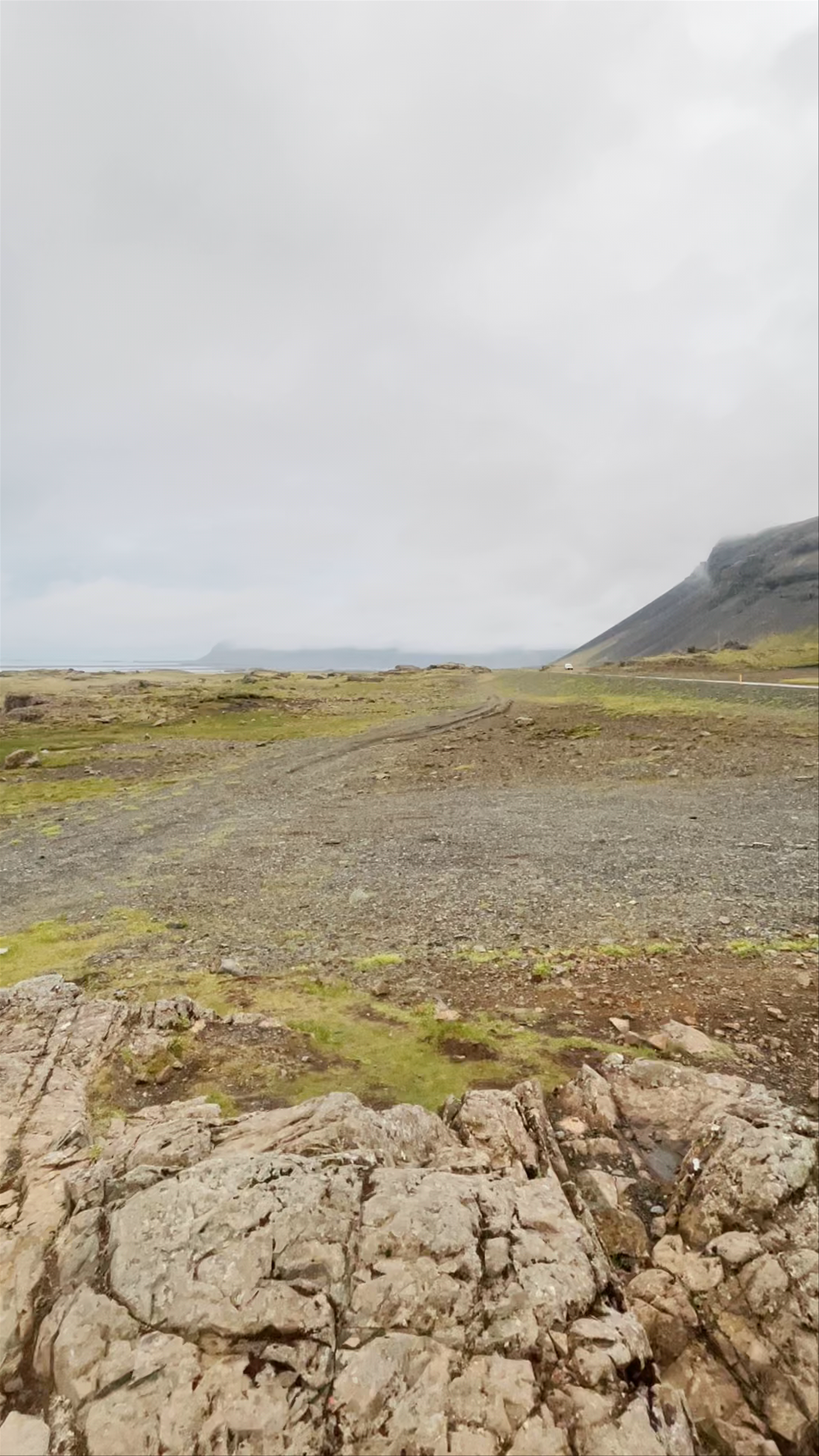 Red Chair in the Vast Icelandic Wilderness