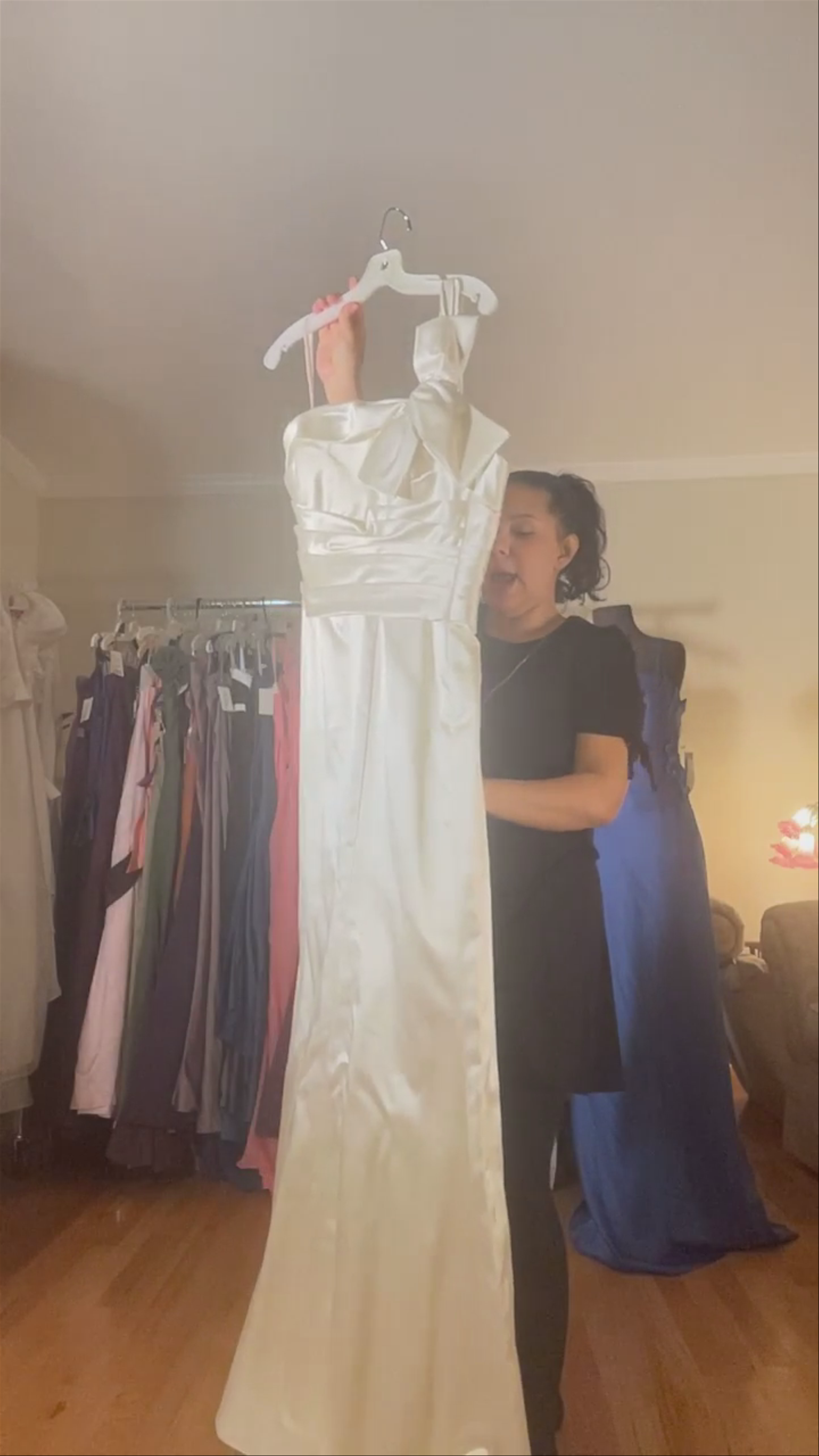Wedding gowns auction $20 Saturday 8pm