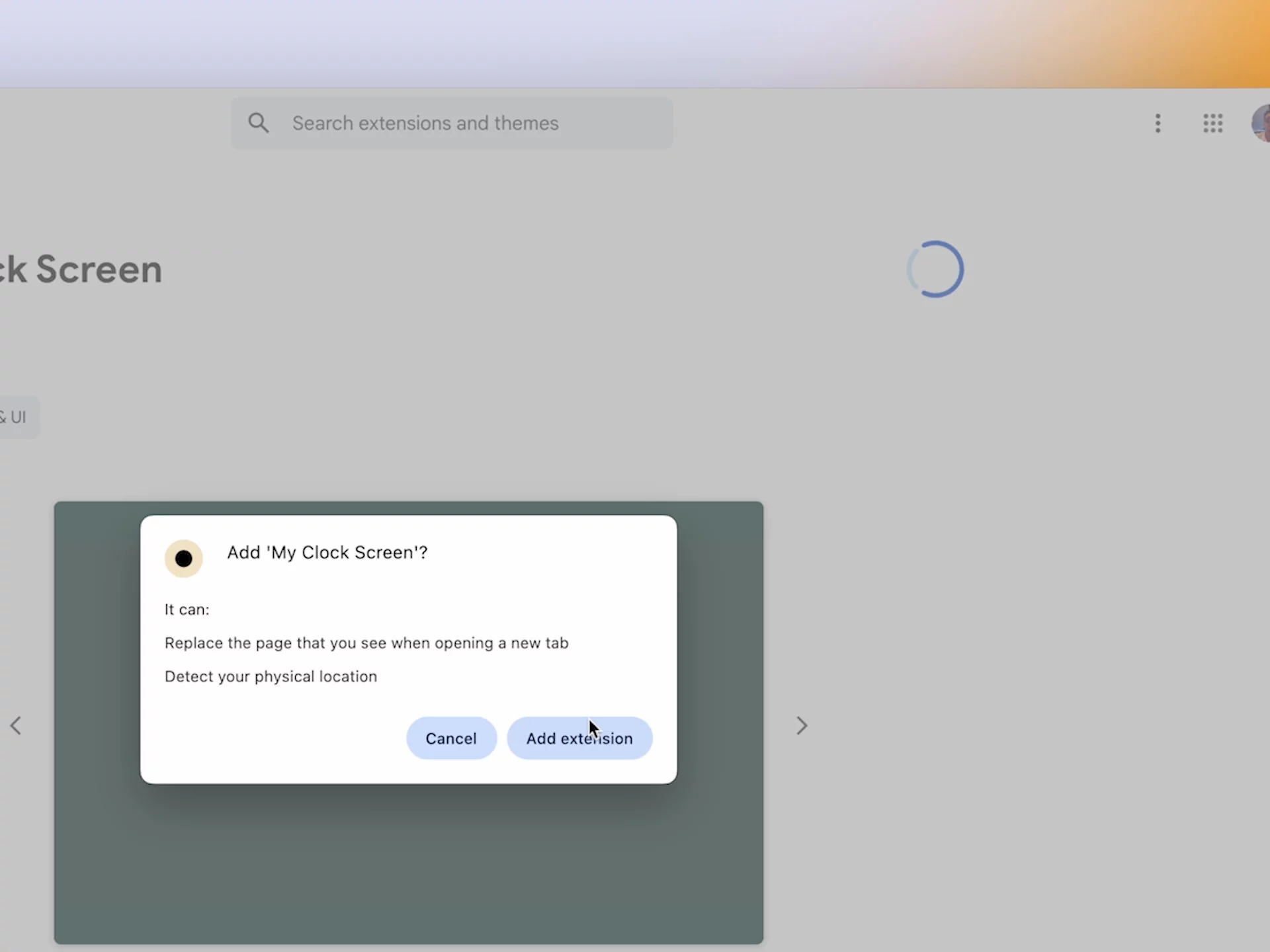 My Clock Screen image 1