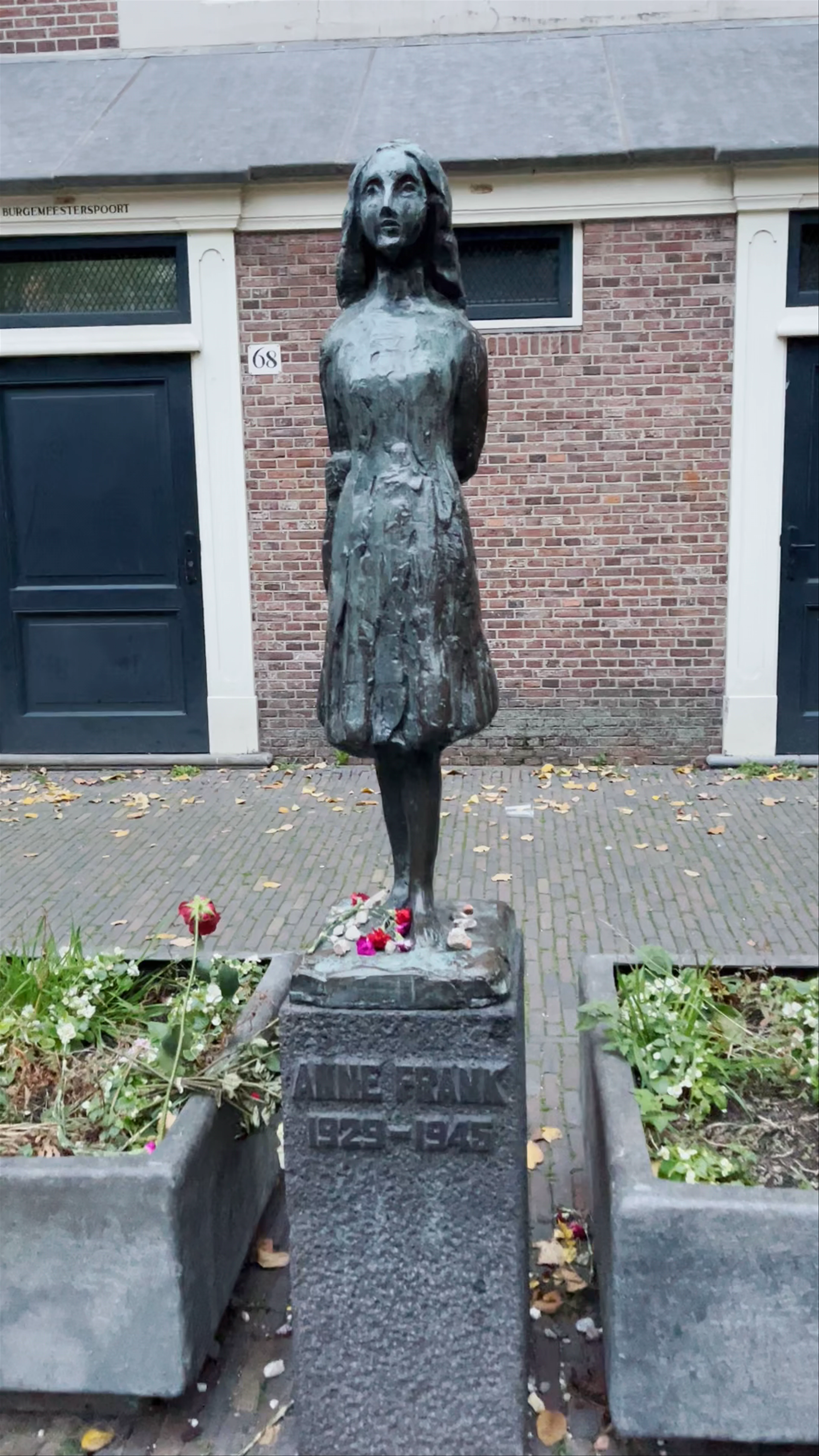 Anne Frank Monument, Westermarkt