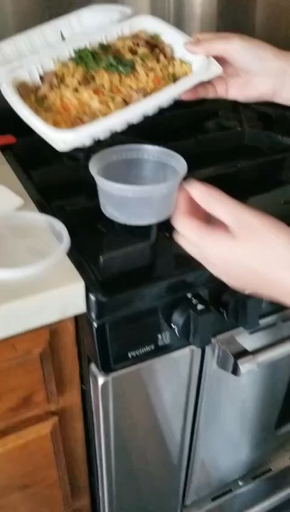 The Pho - The rice didn't even fill the small container. The box itself was half empty! - Vietnamese Near Me - Modesto, California