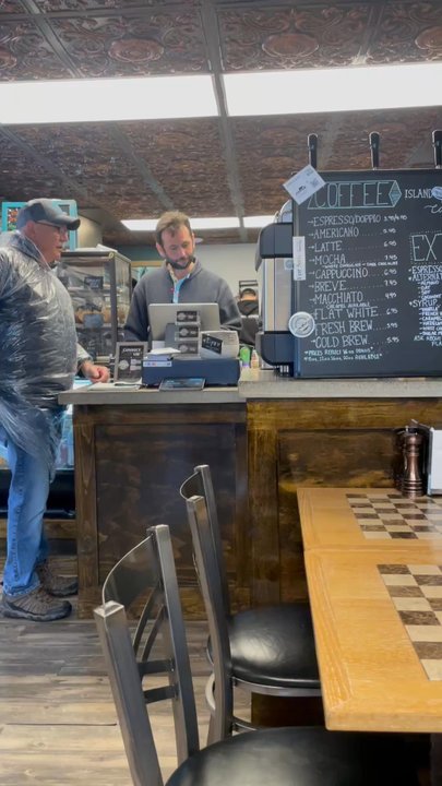 Island Brew Cafe - His accent! I could listen to him all day. He was so warm with every guest. Really, a very kind man. - Bakeries Near Me - Ketchikan, Alaska