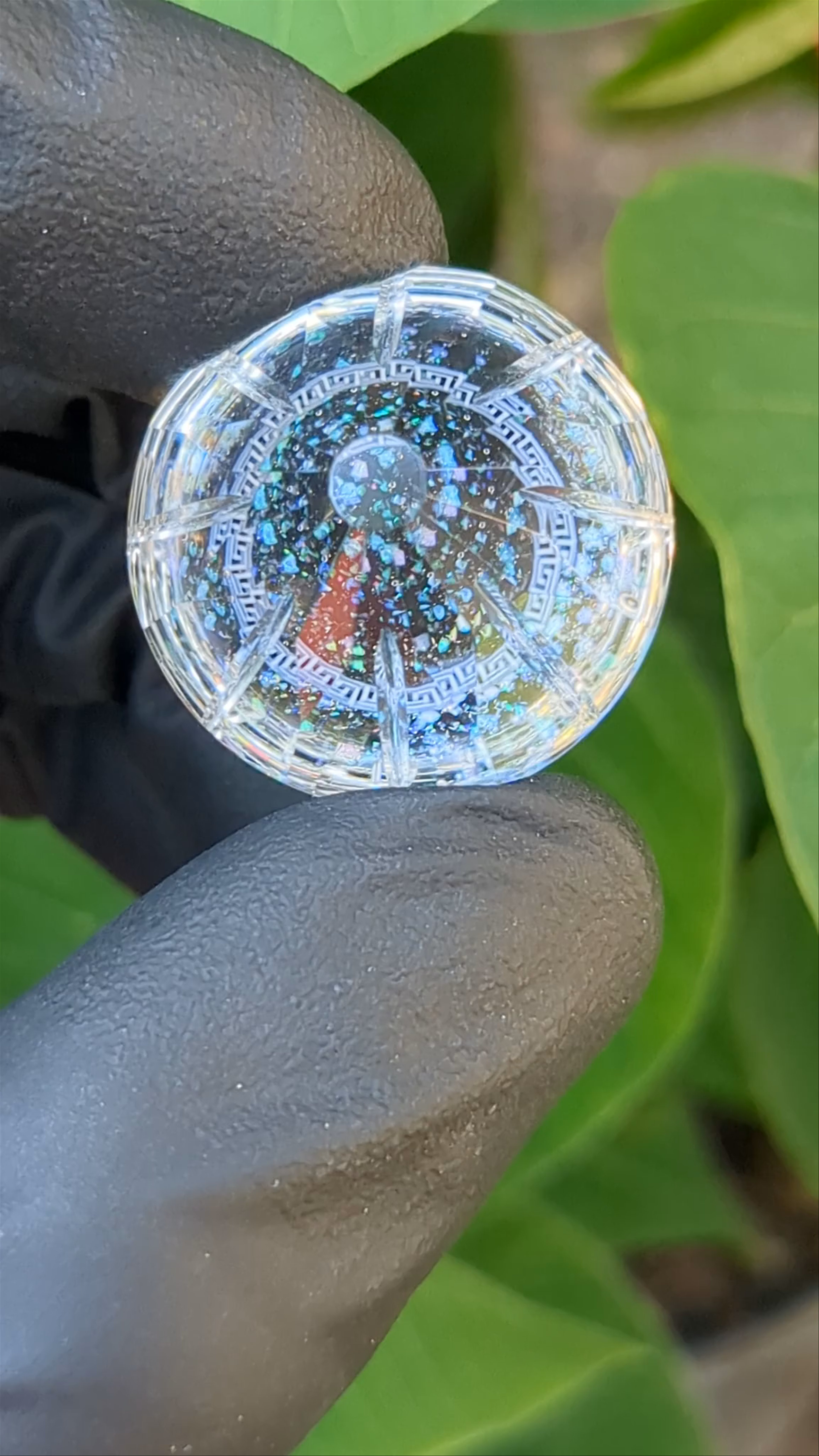 Preview pic of Faceted Credo slurper marble