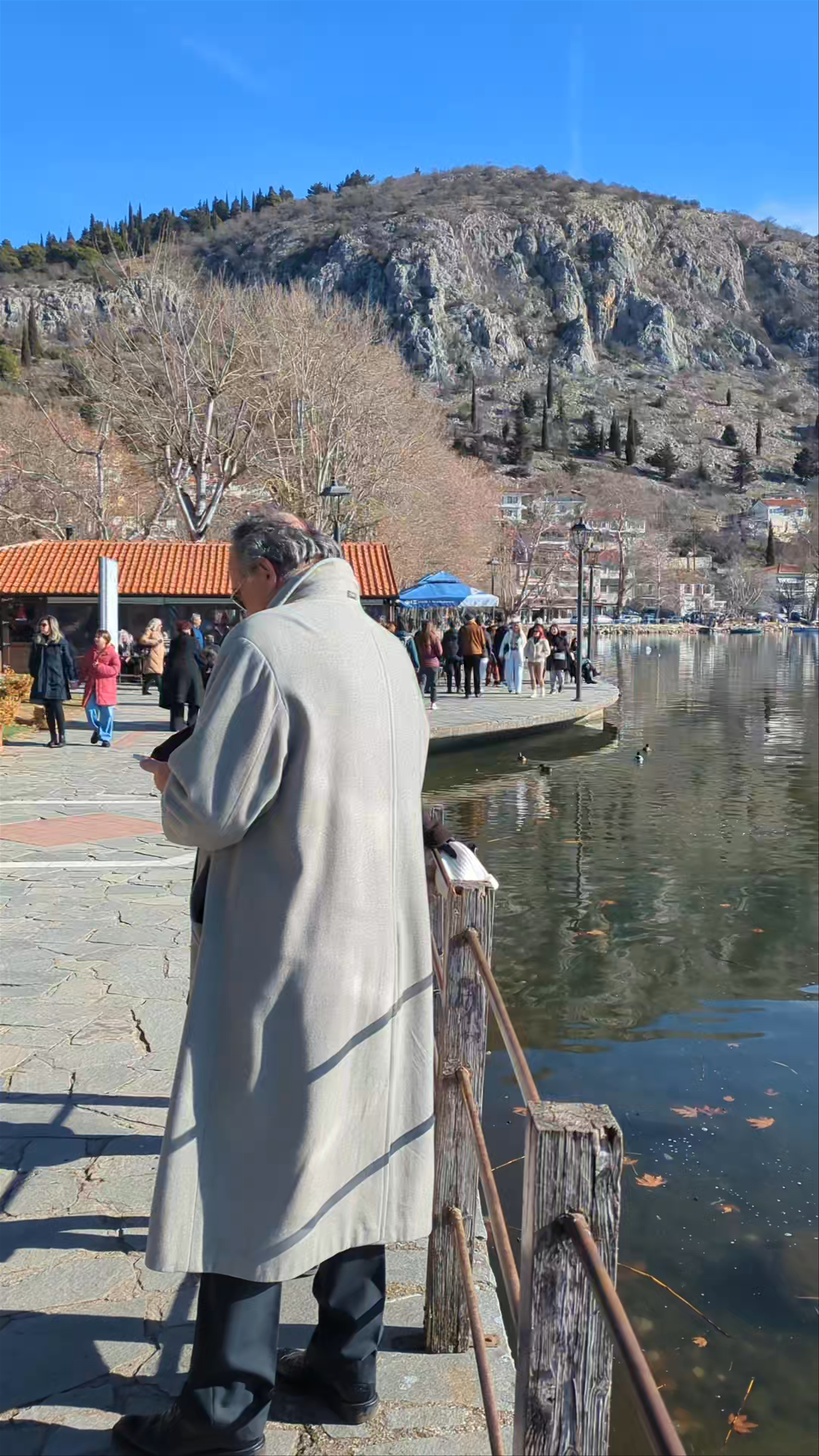 Winter Serenity at Kastoria Lake, Macedonia, Greece