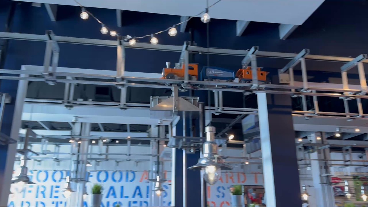All Aboard Restaurant and Grill - Train delivering food - American Near Me - Benton, Arkansas