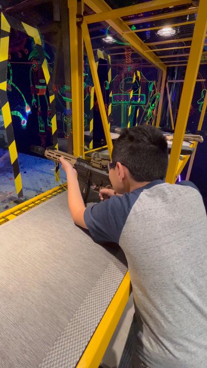 Galactic Challenge - Our first time shooting airsoft. Very accurate and fun! - Airsoft Near Me - Brea, California