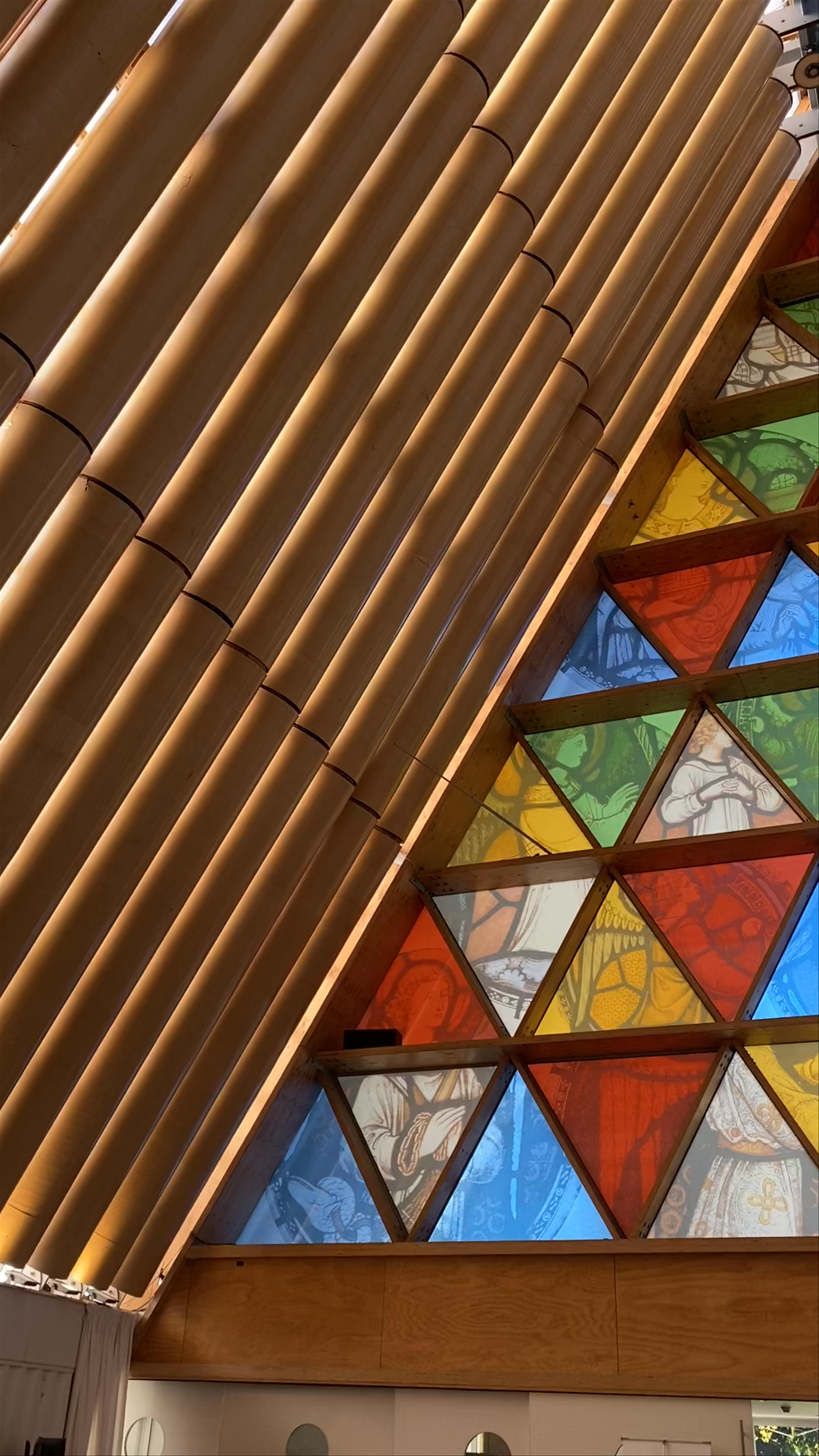 Cardboard Cathedral Hereford Street