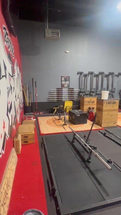 Red Dog Strong - Showing off the new strength side. - Gyms Near Me - Wake Forest, North Carolina