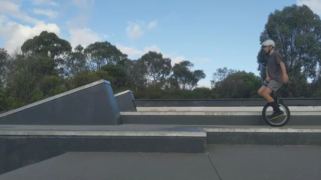 riu set: Inward backside varial footplant