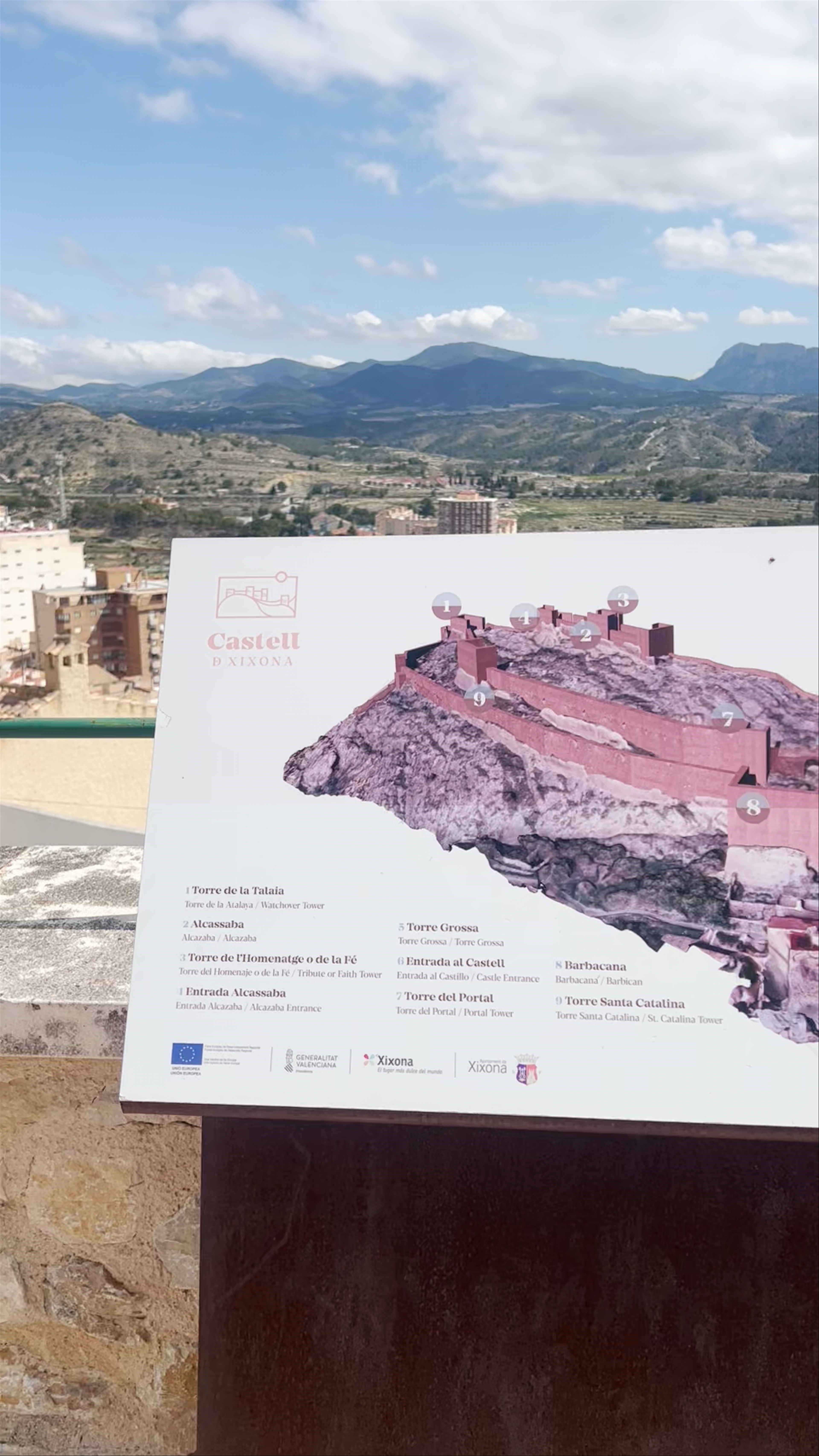Explore Torre Grossa and Castell de Xixona in Springtime