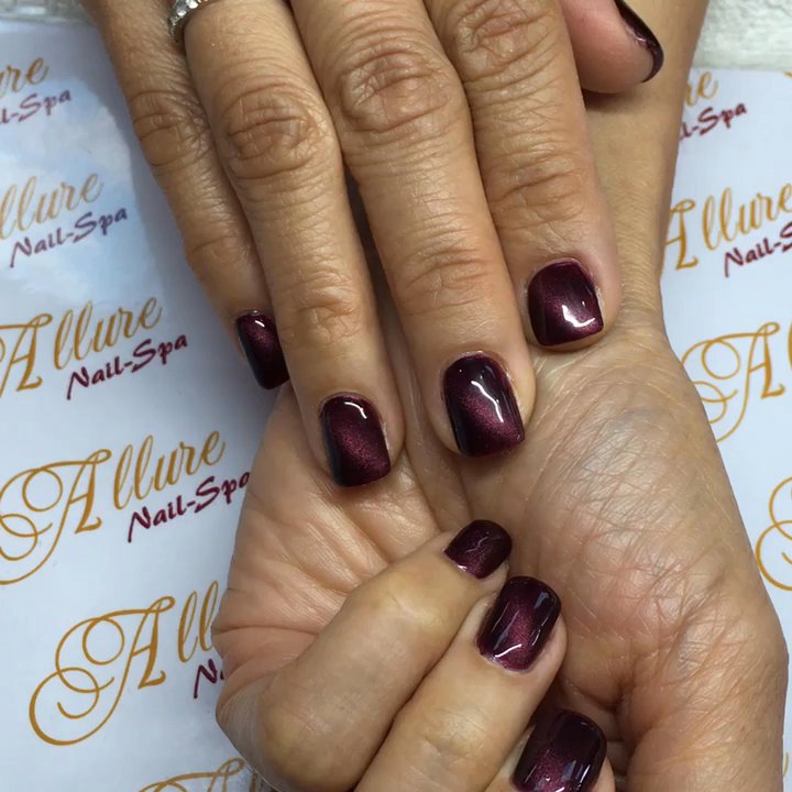 Allure Nail-Spa - That is call Cat eye nails - Nail Salons Near Me - Copperas Cove, Texas