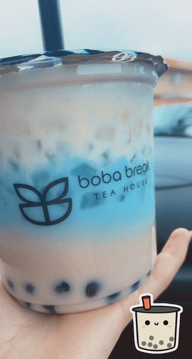 Boba Break Tea House - Seaside with boba (9/10) - Bubble Tea Near Me - Glendora, California