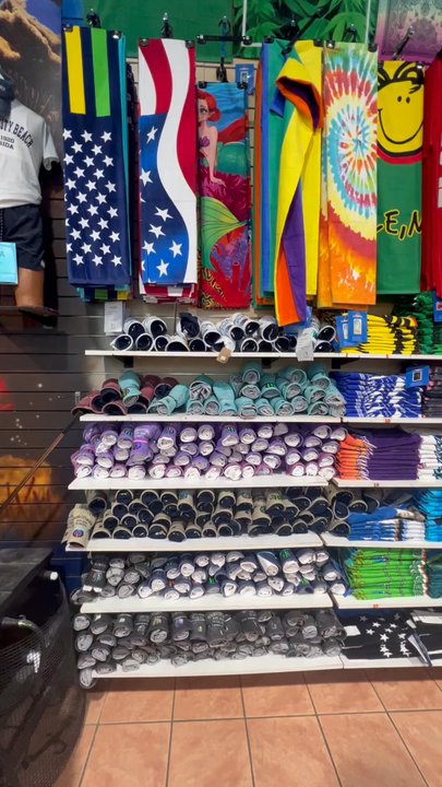 Moby Dick's - Towels & ladies dresses - Souvenir Shops Near Me - Panama City Beach, Florida