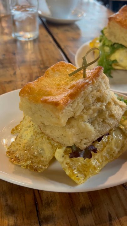 Commune - Breakfast sandwiches with ham - Cafes Near Me - Virginia Beach, Virginia