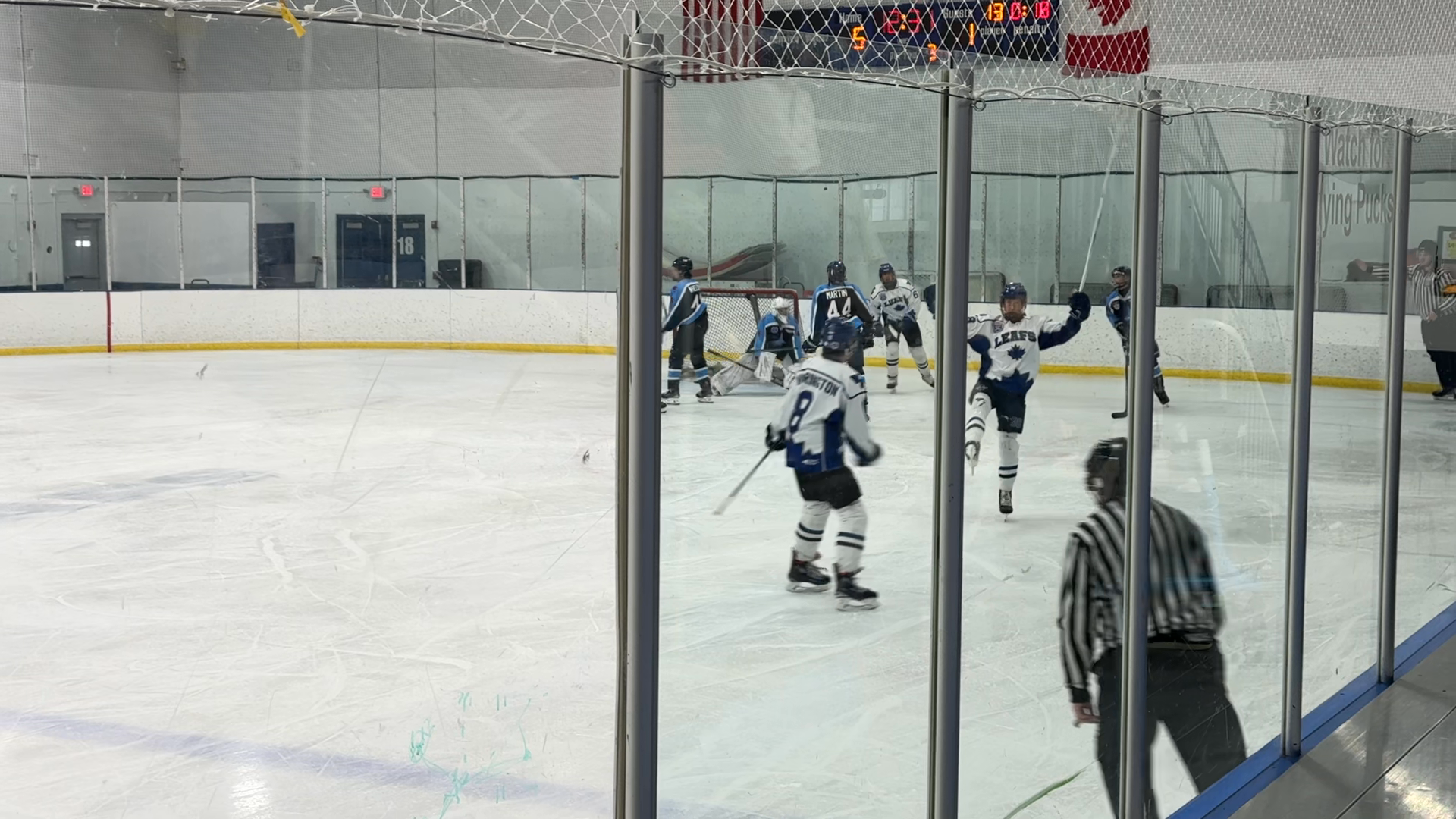 Damian Stachura's Top Shelf Goal - West Dundee Leafs 15U AA Highlights