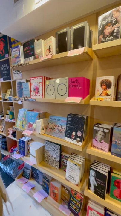 Books Are Magic - A panorama of the inside of Books are Magic - Bookstores Near Me - Brooklyn, New York