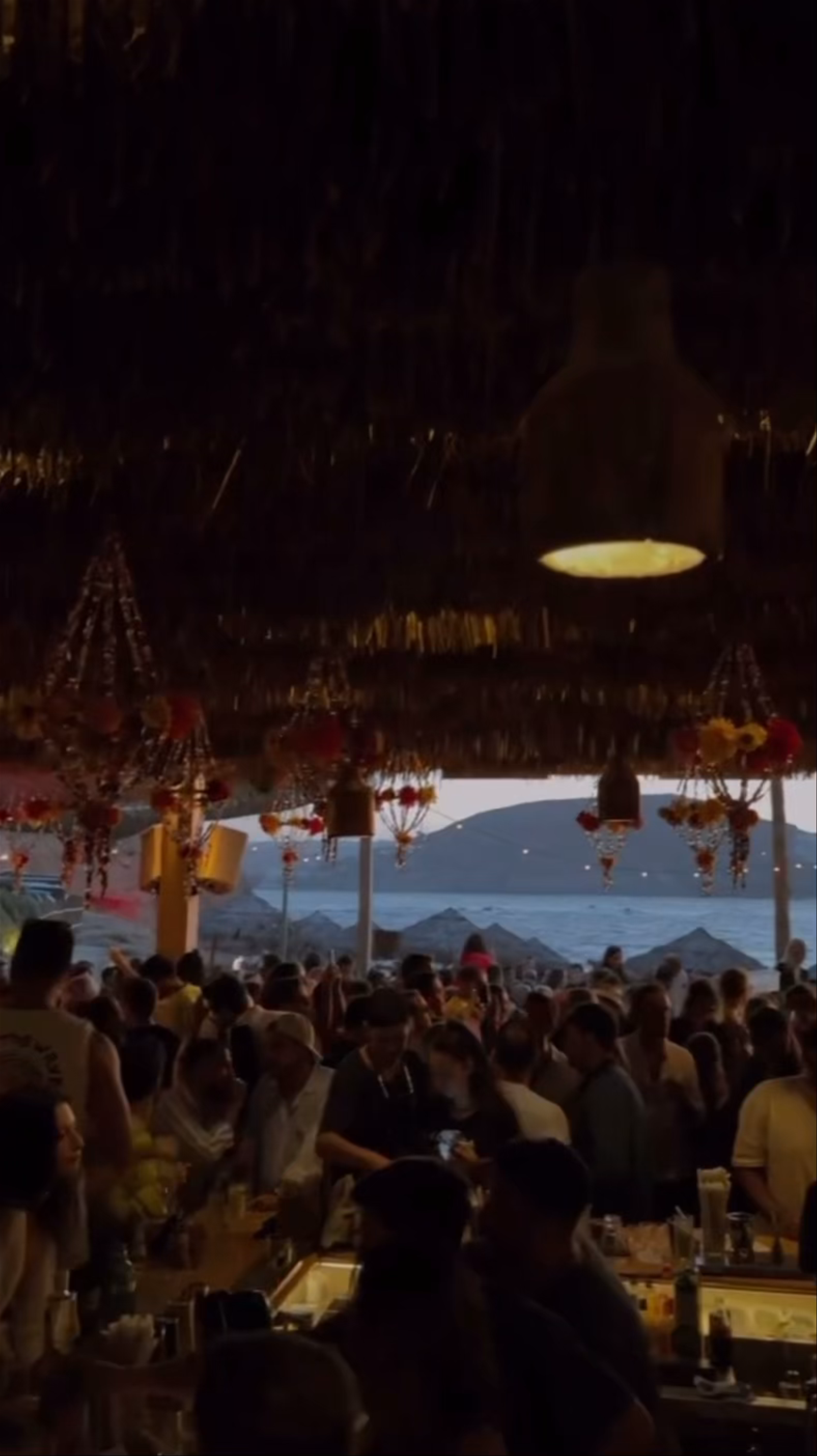 Sunset Party Vibes at Alemagou Beach Club, Mykonos
