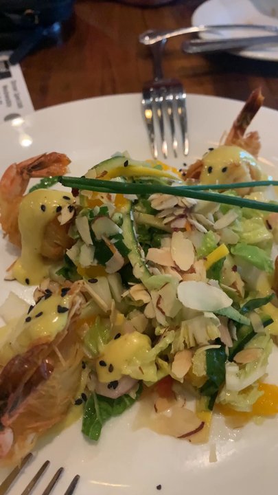 Opal - Shredded Phyllo Wrapped Tiger Prawns - Seafood Near Me - Santa Barbara, California