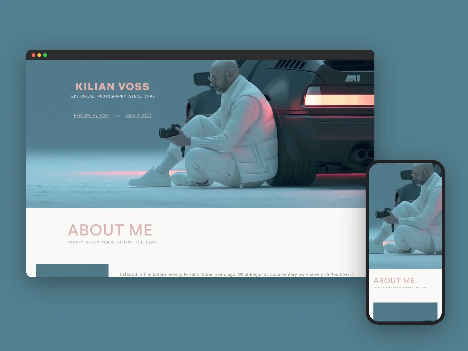Photographer Site