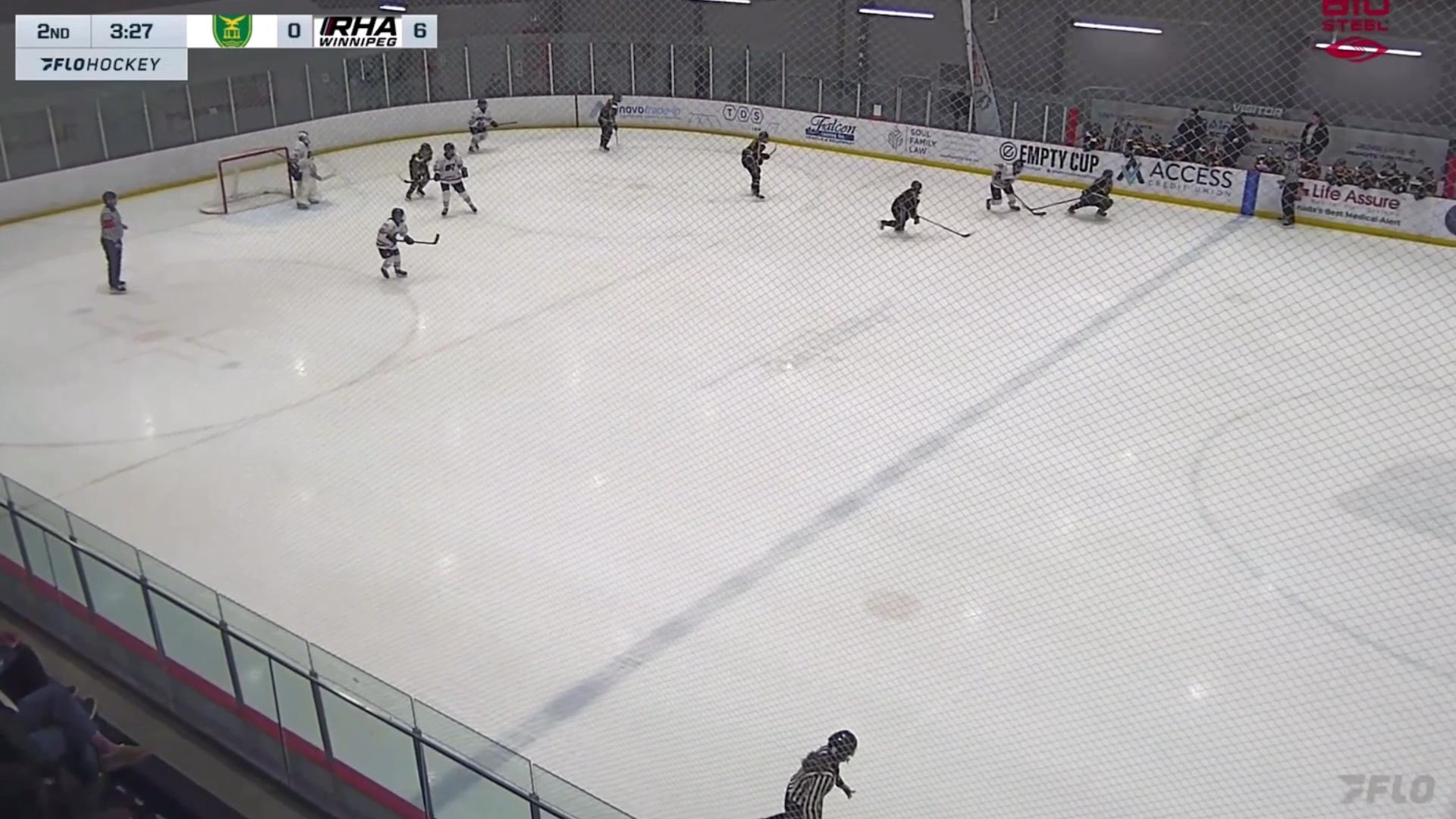 Ava Hrubeniuk's lightning fast SHORTY - RINK HA Winnipeg U18 Prep Highlights