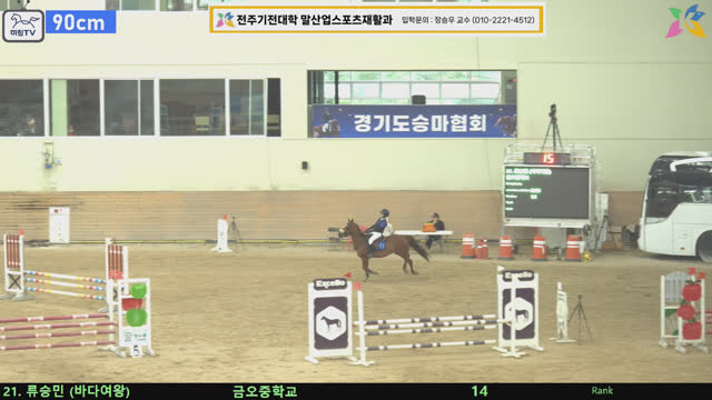 류승민 (바다여왕) — 제6회 전북특별자치도지사배 전국승마대회(장애물) · 장애물 90cm