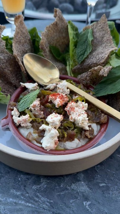 Charmaine’s - Roast Eggplant with House-made Pita Chips was the star of the night 10/10. - Lounges Near Me - San Francisco, California