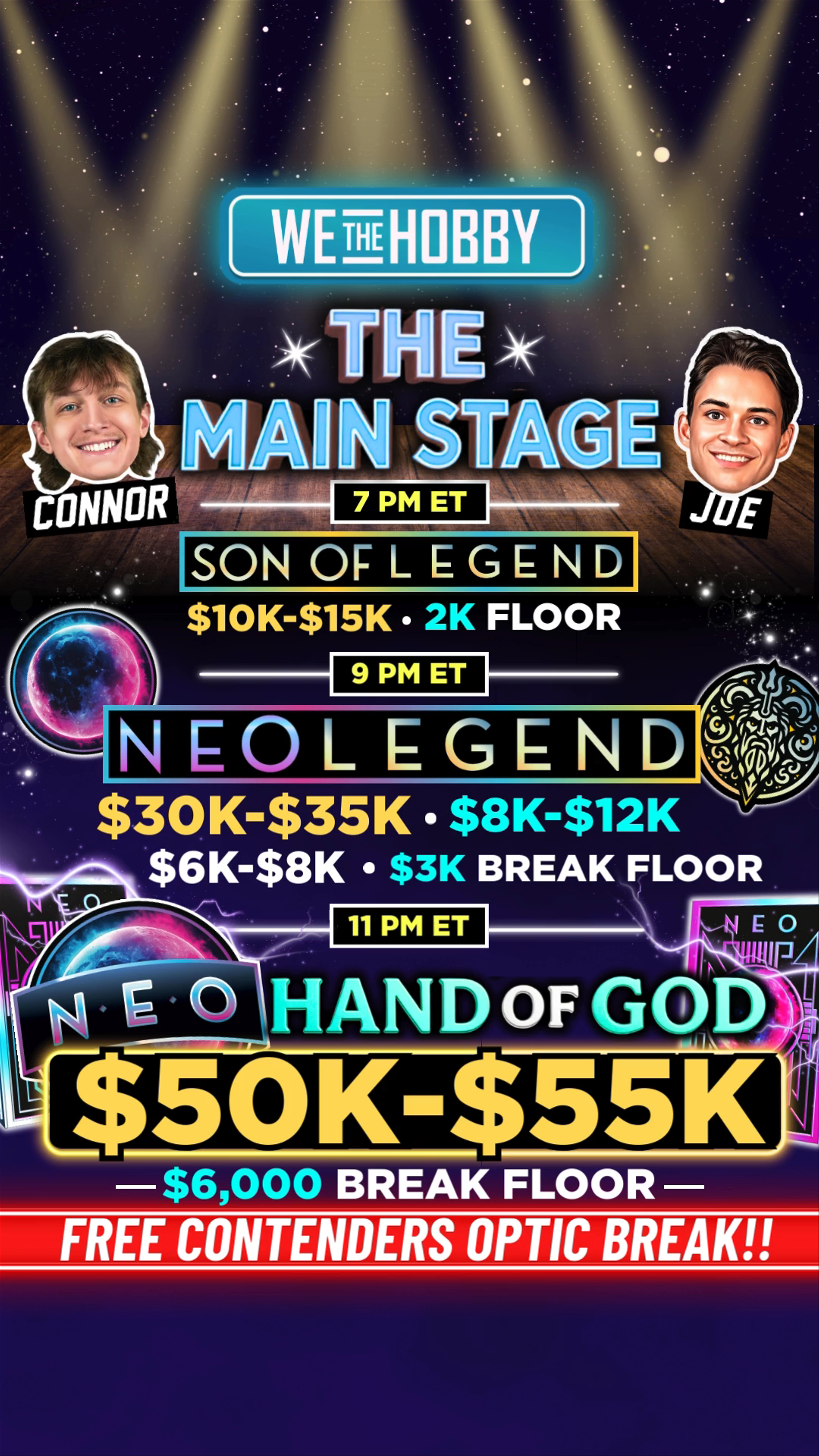 Thumbnail for live show