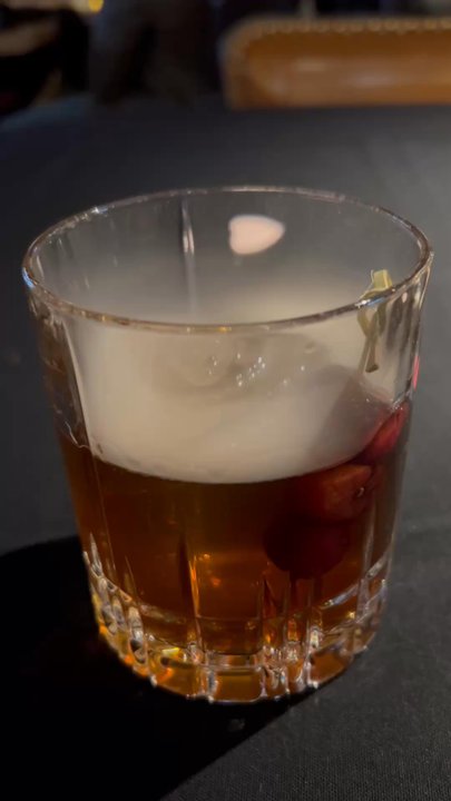 Single Barrel Social - Nutcracker Old Fashioned - Cocktail Bars Near Me - Brighton, Michigan