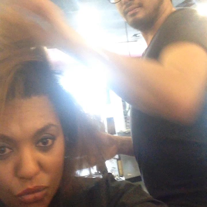MSL Salon - Blow drying my wild mane!! - Hair Salons Near Me - Campbell, California