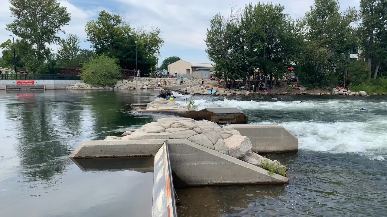 Boise Whitewater Park - Spuds can surf!!! - Paddleboarding Near Me - Boise, Idaho