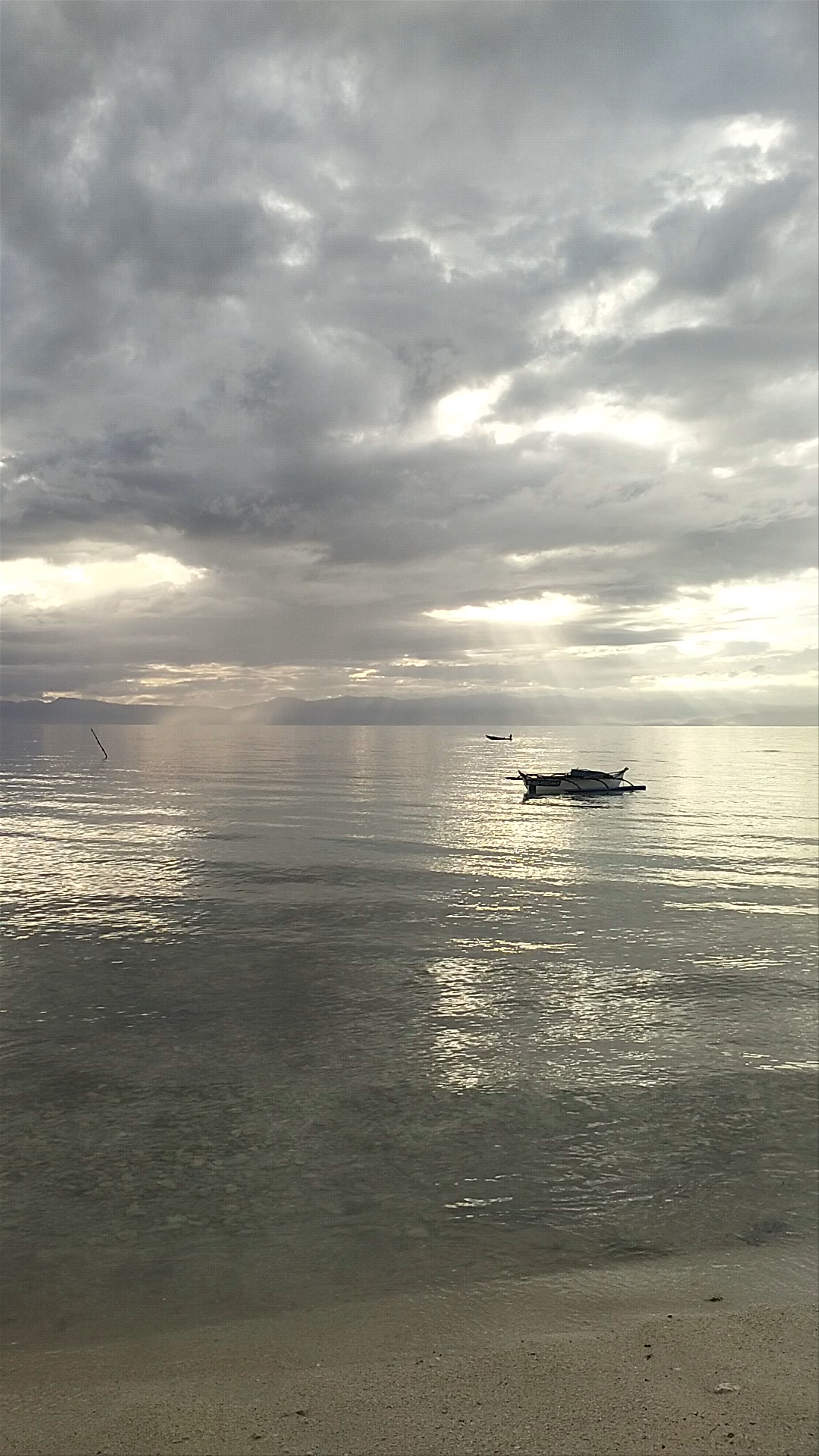 Lambug Beach Shoreline
