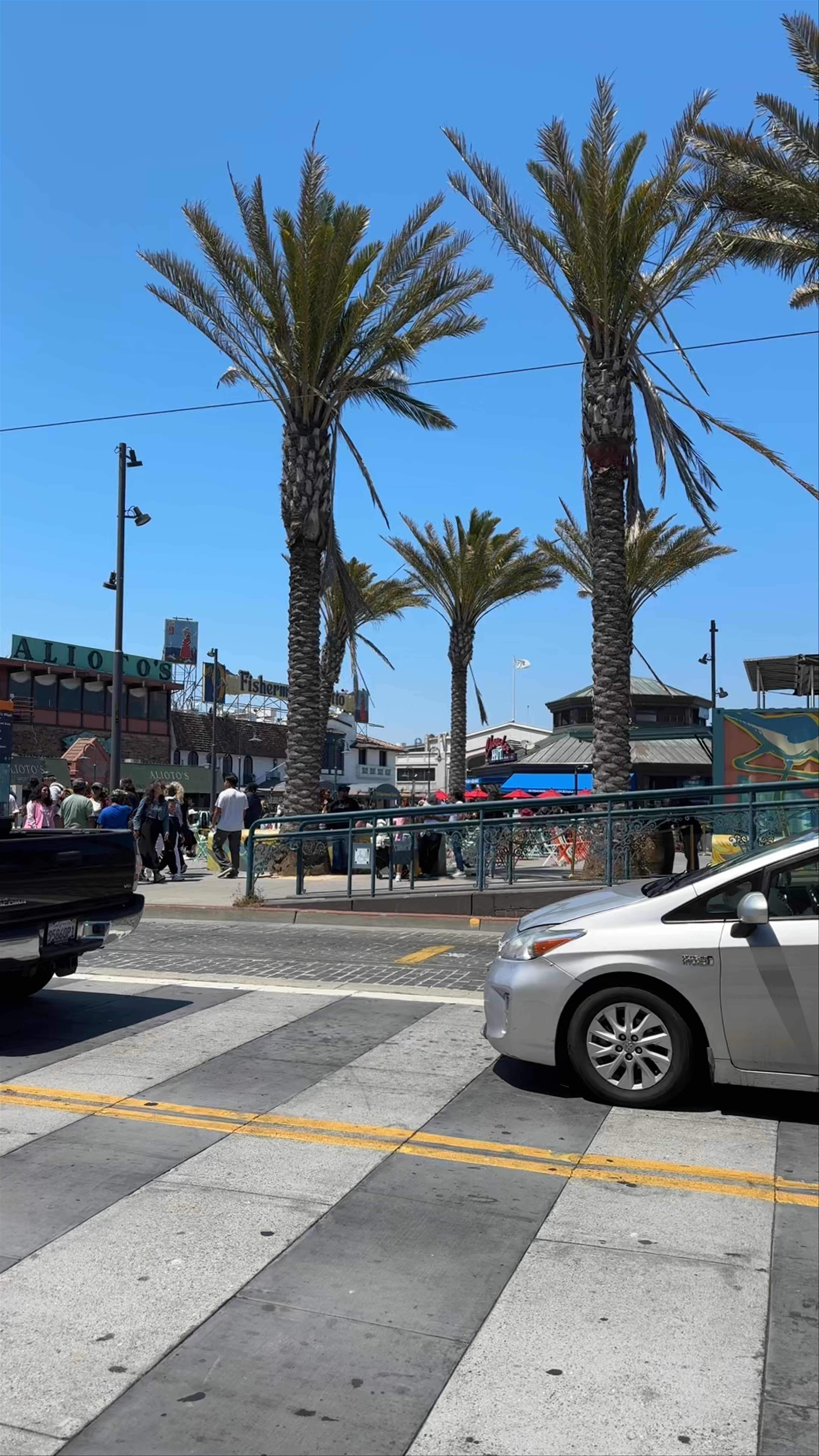 Vibrant Day at Fisherman's Wharf, San Francisco