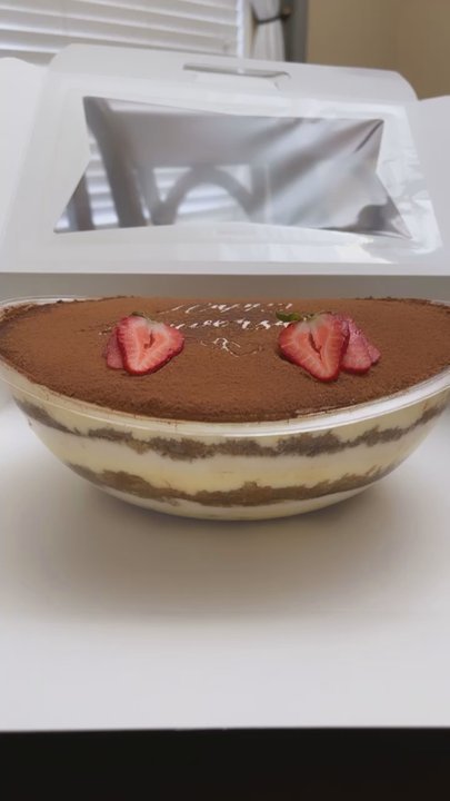 OhhMamas Bakery - Custom Anniversary Tiramisu - Desserts Near Me