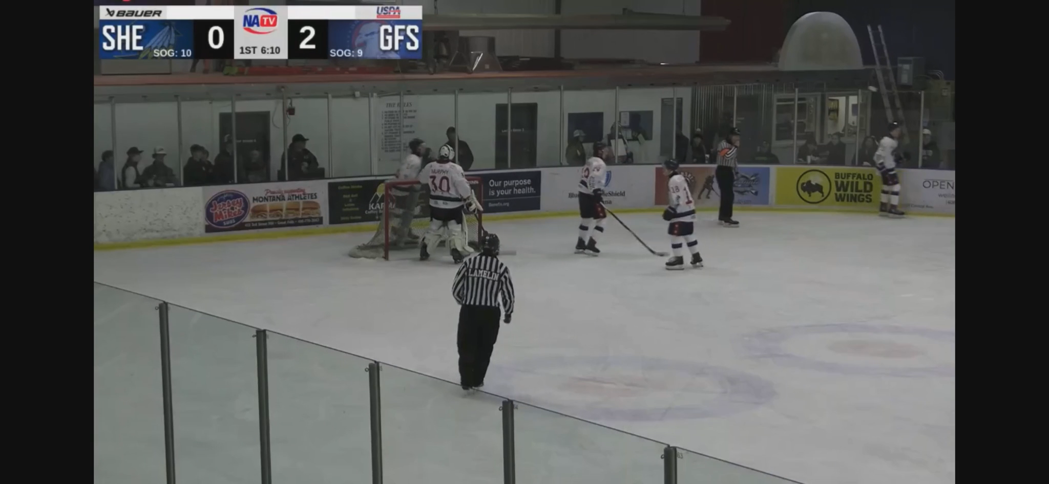 Anthony Launderville's Goal | Sheridan Hawks Highlights