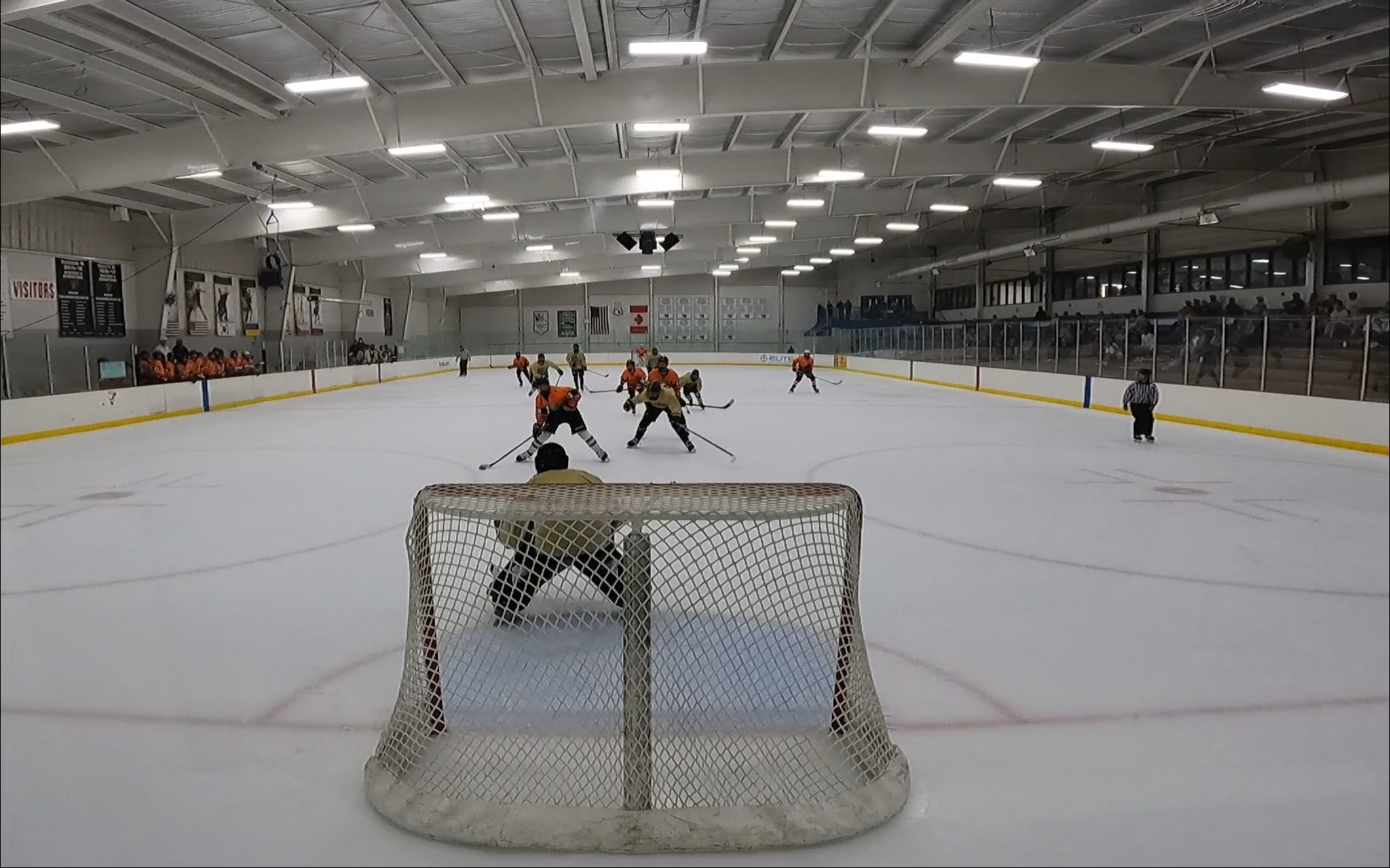 Logan Dennett's Incredible Breakaway & Rebound Save Highlight from Howell High School Vs. Brighton