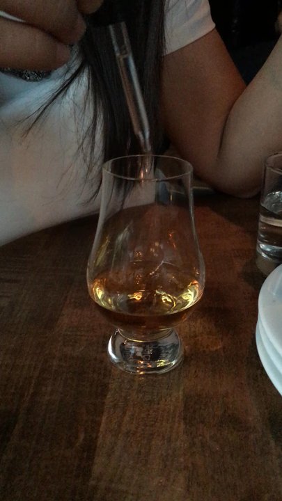 Proof Cocktail Bar - Water in her scotch. Pretty cool way to serve it. - Cocktail Bars Near Me - Calgary, Alberta