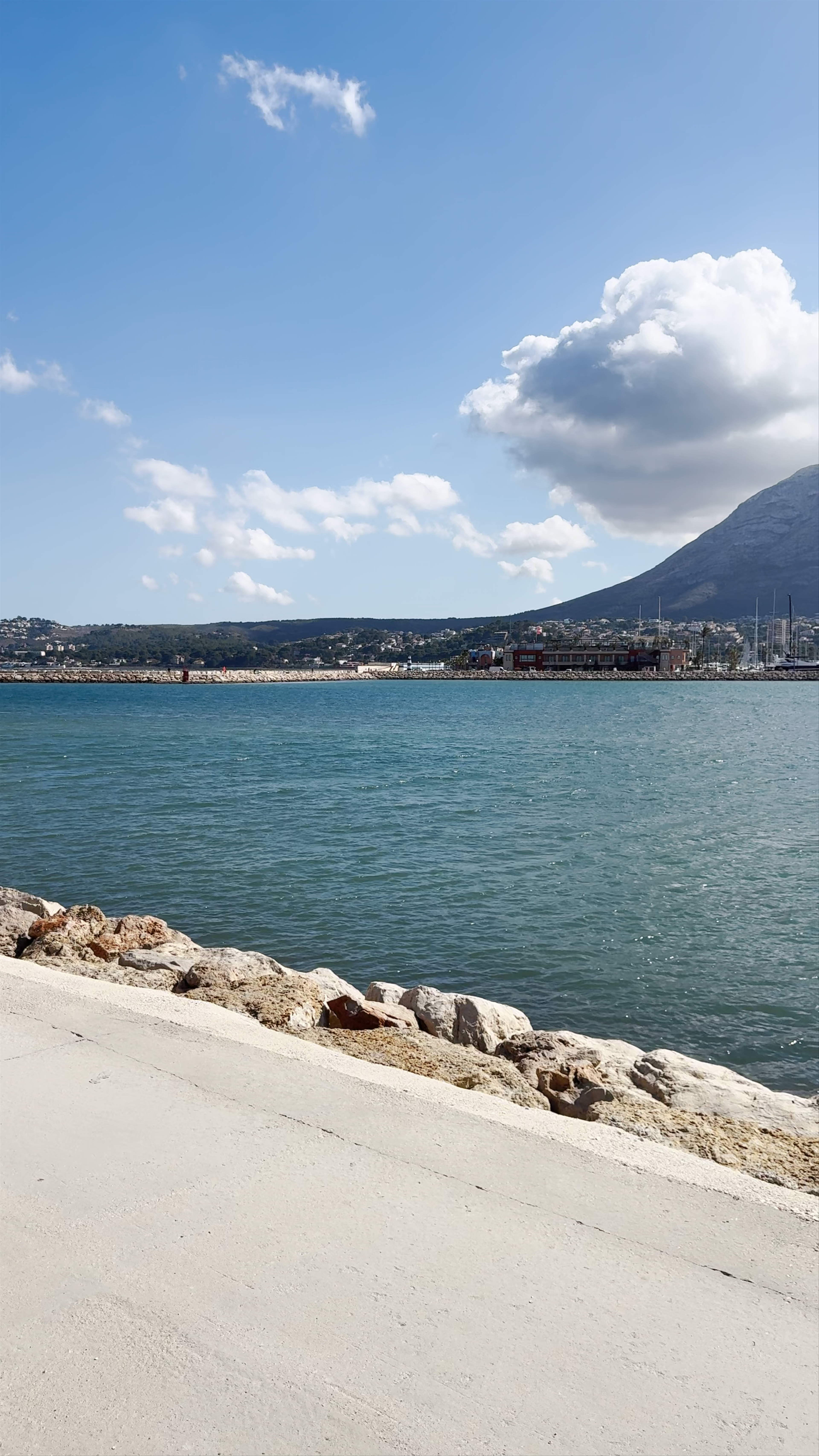 Coastal Serenity at Escollera Nord, Port de Dénia