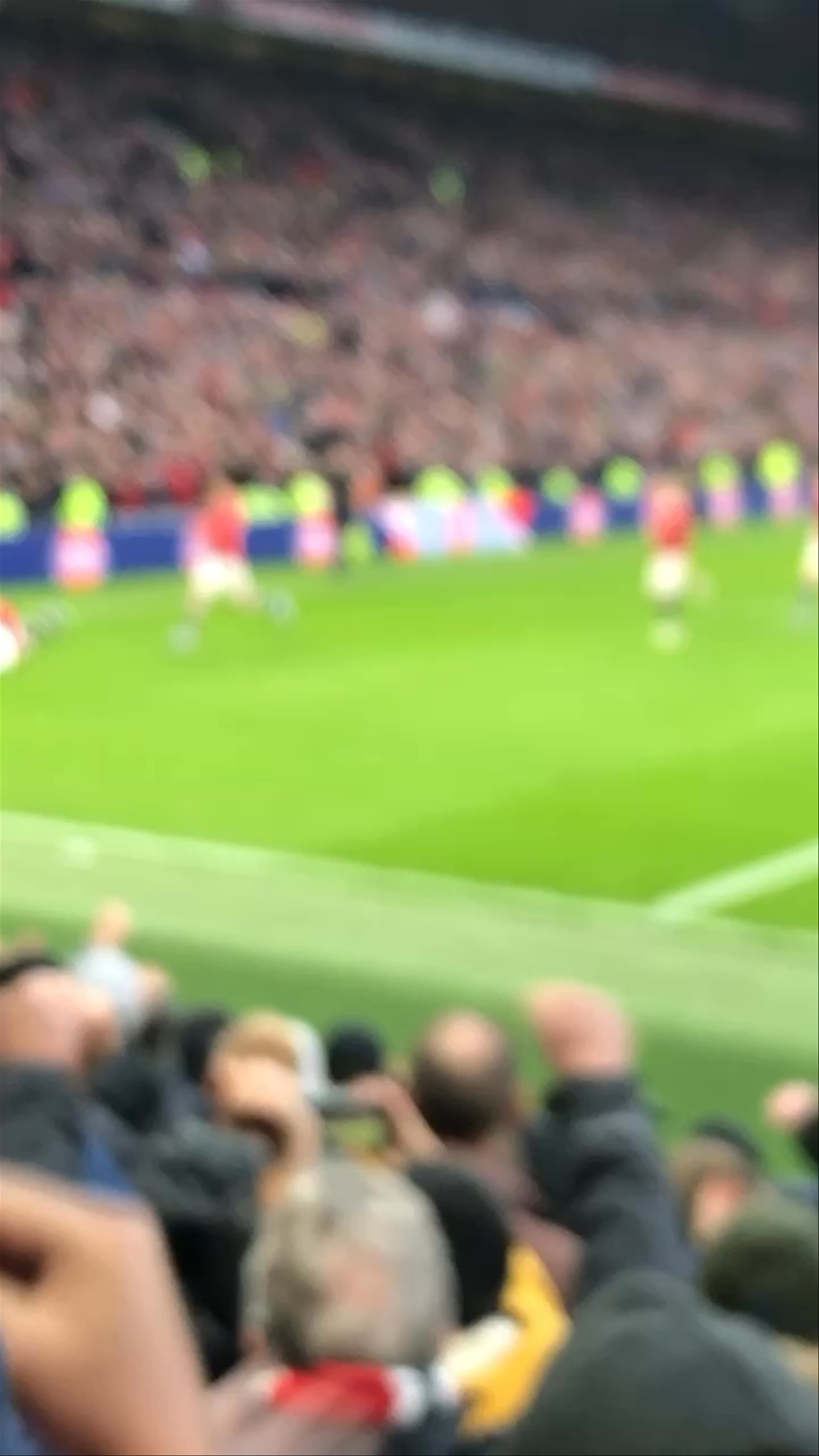 Electric Football Match Day at Old Trafford, Manchester
